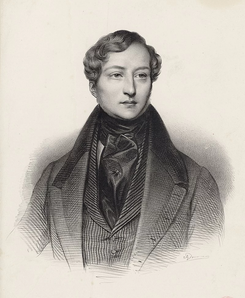 Ritratto di Sigismund Thalberg di 24 anni